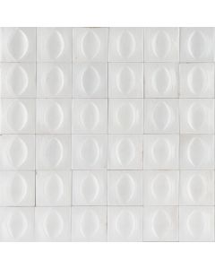 Ragno Gleeze 10x10cm Bianco Egg R8gs