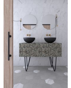 Wow Love Affairs Calacatta Hexagon 20X23 8,5mm