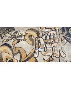 Energieker City Plaster Decor Graffiti Beige 60X120cm Mat