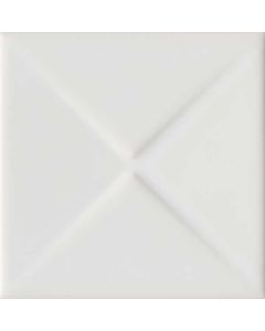 Mosa 16903-1010 Classics Kho Liang Ie Collection white pattern gloss 10x10 7,8mm