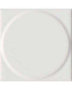 Mosa 16905-1010 Classics Kho Liang Ie Collection white pattern gloss 10x10 7,8mm