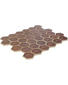 THE MOSAIC FACTORY Osiris Hertman Hexagon Creme Caramel Glossy