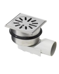 Aquaberg Renovatieput 10x10cm Rvs Glans (4450)