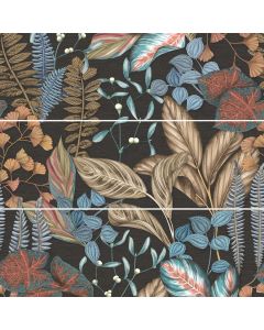 Carmen Silk Décor Set(3) ABC Biba Graphite 40x120