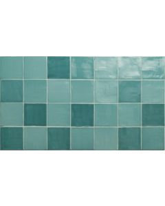 Azulejos New Zellige 13x13cm Groen J1304