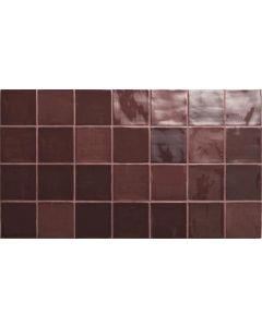 Azulejos New Zellige 13x13cm Rood J1306