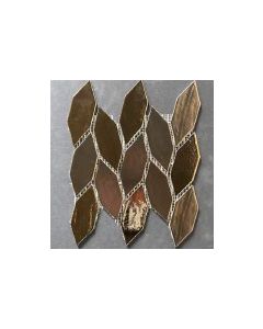 Grandeur Barco Mosaico 34x36x0,8cm Goud glans CEBARC033