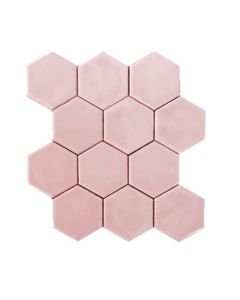 Grandeur Hexagonel 28x30cm Rose Glans (ESMOSA007)