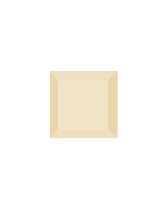 Heritage Tile Collection Madrid Metro Crema Brillo 7,5x7,5 Hoekjes