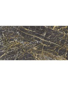 Cifre Cerámica Black Golden Pulido 60x120 rett