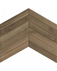 FAP Ceramiche Fapnest Brown Chevron 7,5x45