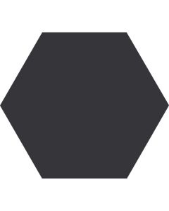Cifre Cerámica Hexagon Timeless Black mat 15x17
