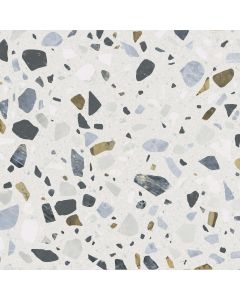STN Ceramica Crisp XL White terrazzo 60x60 rett