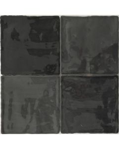 By Goof Moos Anthracite glans handvorm 13x13