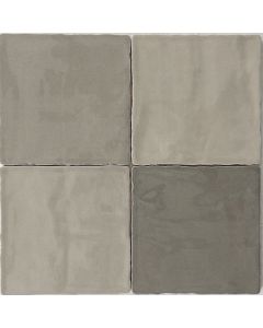By Goof Moos Taupe glans handvorm 13x13