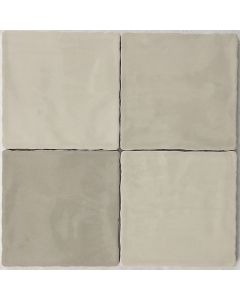 By Goof Moos Grey glans handvorm 13x13