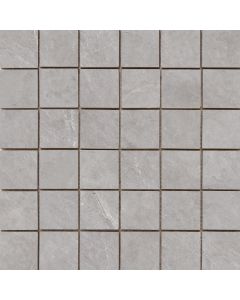 Cifre Cerámica Statale Greige mozaiek 5x5 op net van 30x30