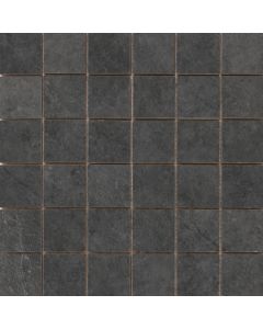 Cifre Cerámica Statale Black mozaiek 5x5 op net van 30x30