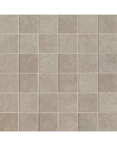 FAP Ceramiche Nobu Grey macro mosaico 5x5 op net van 30x30