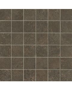 FAP Ceramiche Nobu Cocoa macro mosaico 5x5 op net van 30x30