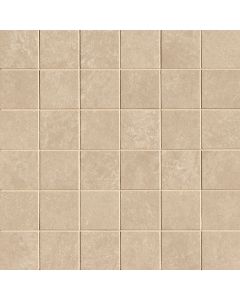 FAP Ceramiche Nobu Beige macro mosaico 5x5 op net van 30x30