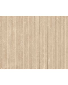 FAP Ceramiche Nobu Beige tratti mosaico 1x24 rond op net van 24x30,5
