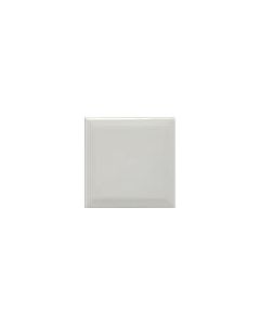 Steenbok Metro Wit Glans 10x10 Eindstuk