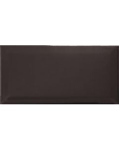 Steenbok Metro Zwart Glans 10x20