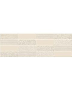 Mykonos Lille Blanco 25x75 Mosaic