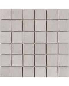 Ecoceramic Newton White Natural 5x5 30x30