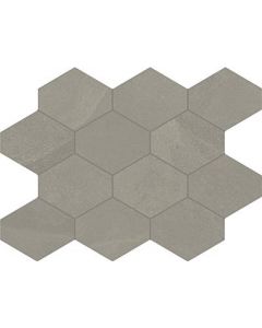 Unicom Starker Brazilian slate Silk grey Naturale 25x34 Hexagon