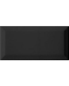 Steenbok Metro Zwart Mat 7,5x15