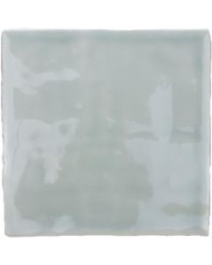 Steenbok Rustic Handmade Turquoise Glossy 13x13