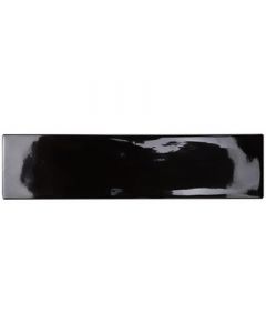 Steenbok Rustic Stripe Black Glossy 7,5x30