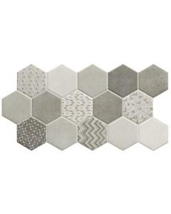 Realonda Habitat Hex Ice 26,5x51