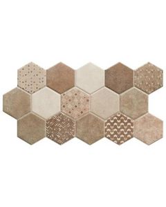 Realonda Habitat Hex Sand 26,5x51