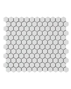 Intermatex Tech Hexagon White Matt 26x30