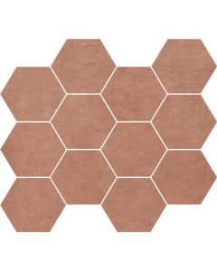 Unicom Starker Living Terracotta 30x34 Hexagon