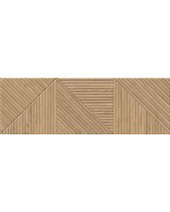 Cifre Geometric Oak Mate 40x120  (R)