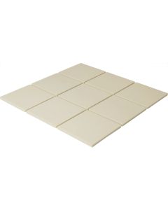 THE MOSAIC FACTORY London Vierkant White Matt