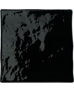 La Porta Manises Negro 13x13cm Wandtegel (LP1017)