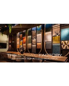 THE MOSAIC FACTORY Sevilla Rechthoek Crème Caramel Glossy