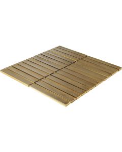 THE MOSAIC FACTORY Sevilla Rechthoek Bronze Metallic