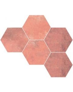 Sottocer Brickx 14x16cm Rood Mat (SCB1416TE)