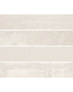 Sottocer Fusion 5x25x0,9cm Wit mat SCF525CO