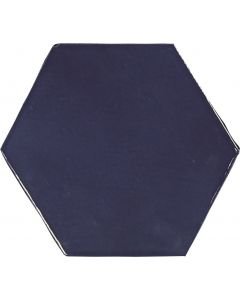 Wow Zellige Hexa Cobalt 10,8x12,4cm Wandtegel (WH1208)
