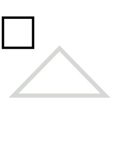 Winckelmans Triangles 27x32,2cm Multicolor 087TRI09CP30DES