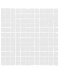 The Mosaic Factory Barcelona mozaïektegel 30X30cm Extra White Glans (AF230051) - Vierkant