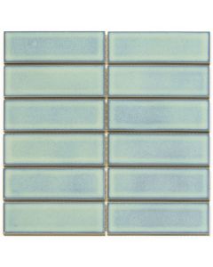 The Mosaic Factory Barcelona mozaïektegel 29.1X29.7cm Turquoise Glans (AF45125) - Rechthoek