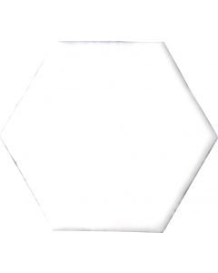 Alcoceram Manual Exagono Blanco 10x11,5cm Wandtegel (EX1101)